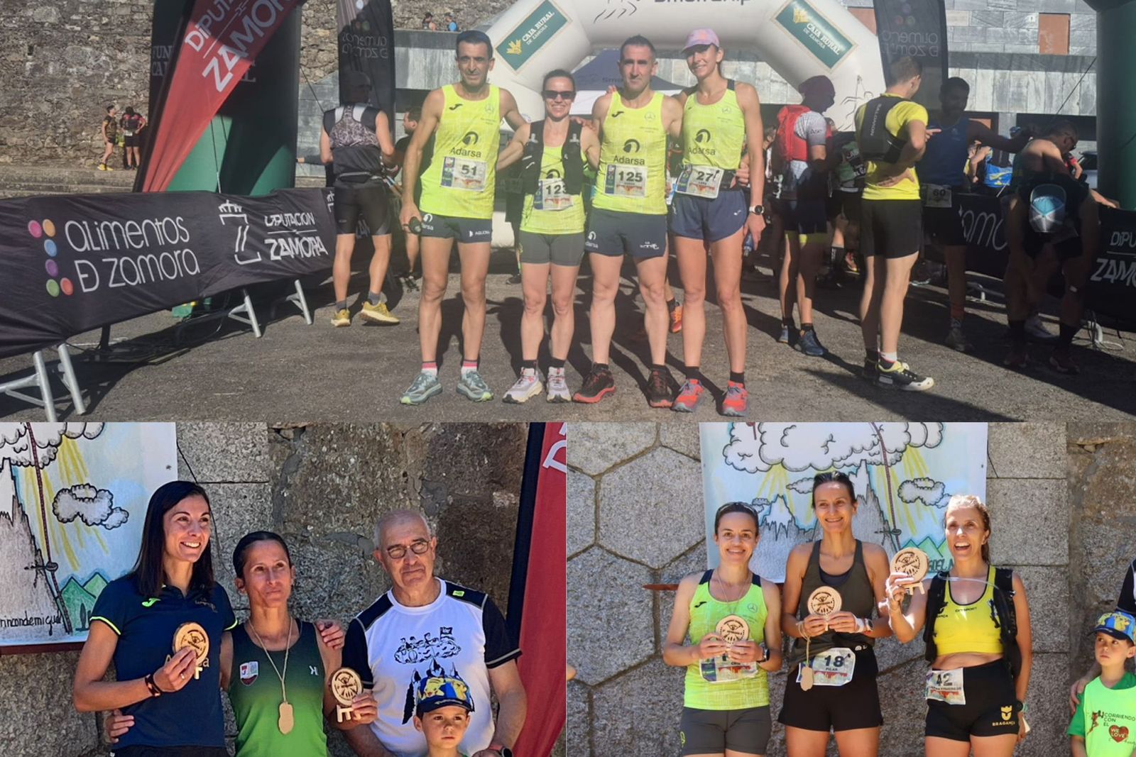 EL CD Zamora Corre domina la Carrera de Montaña Fernando Casquero