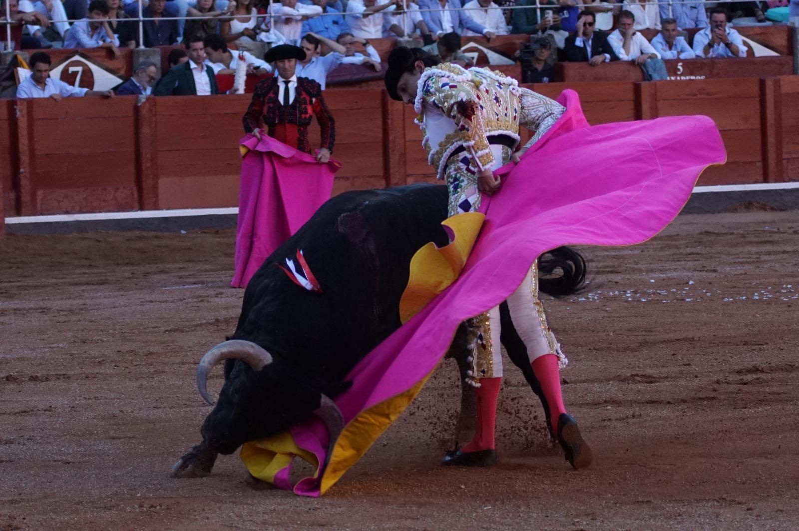 Emilio de Justo, Juan Ortega y Roca Rey inauguran el cartel de figuras en la feria de Salamanca: la corrida de Garcigrande en imágenes