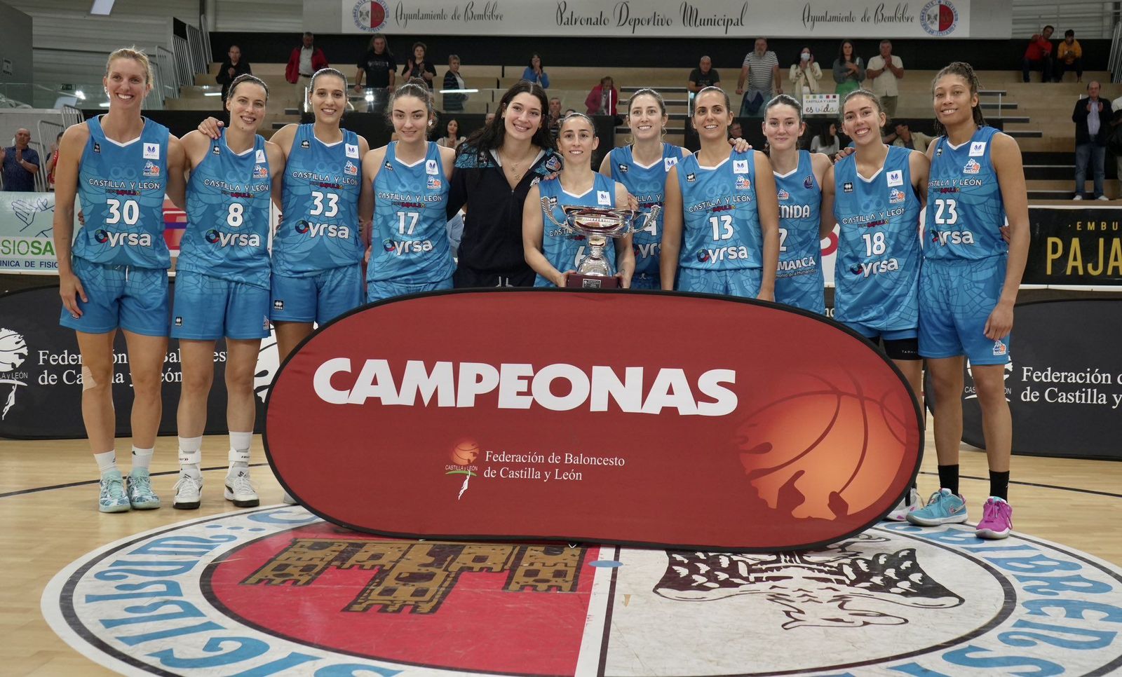 Campeonas de la Copa CYL | FOTO CB AVENIDA