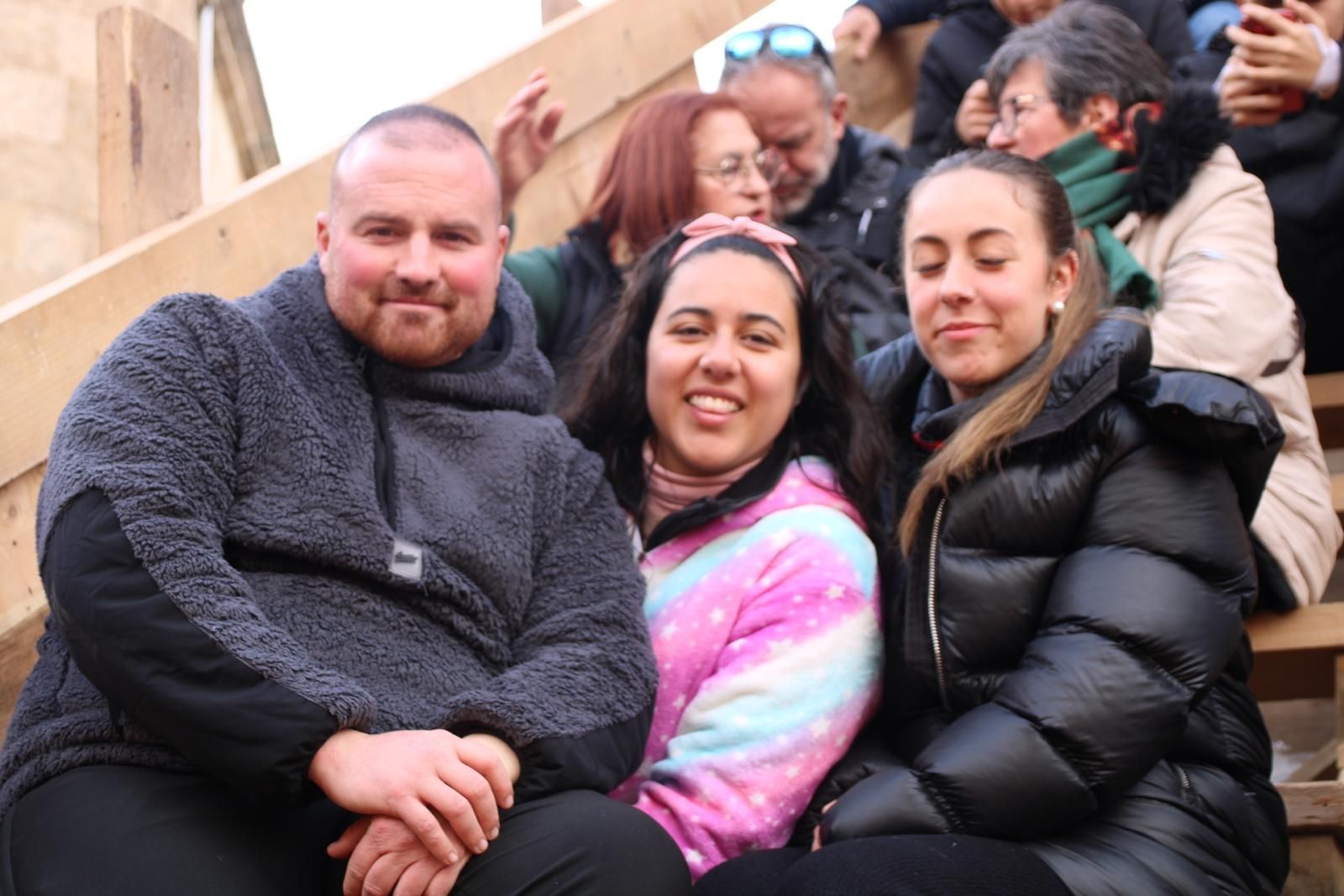 Ambiente del Encierro tradicional del lunes 17 de febrero