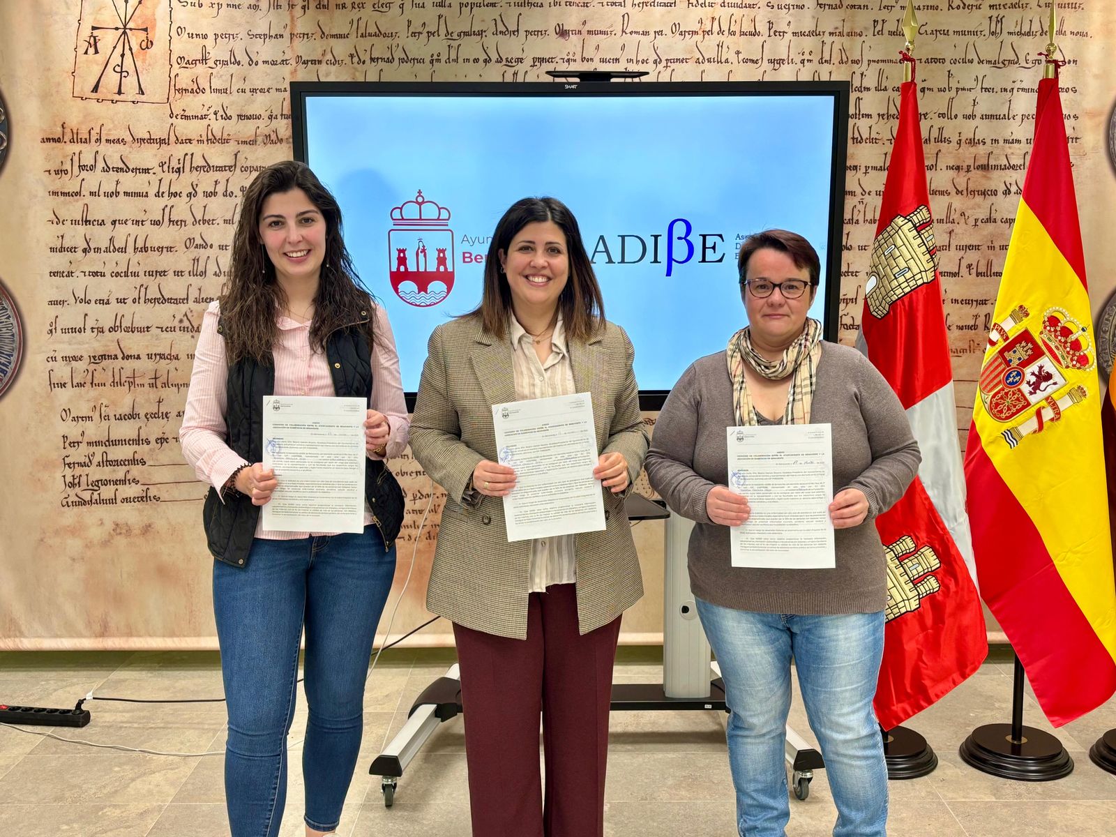 Benavente refuerza su compromiso con los diabéticos con la renovación del convenio con ADIBE