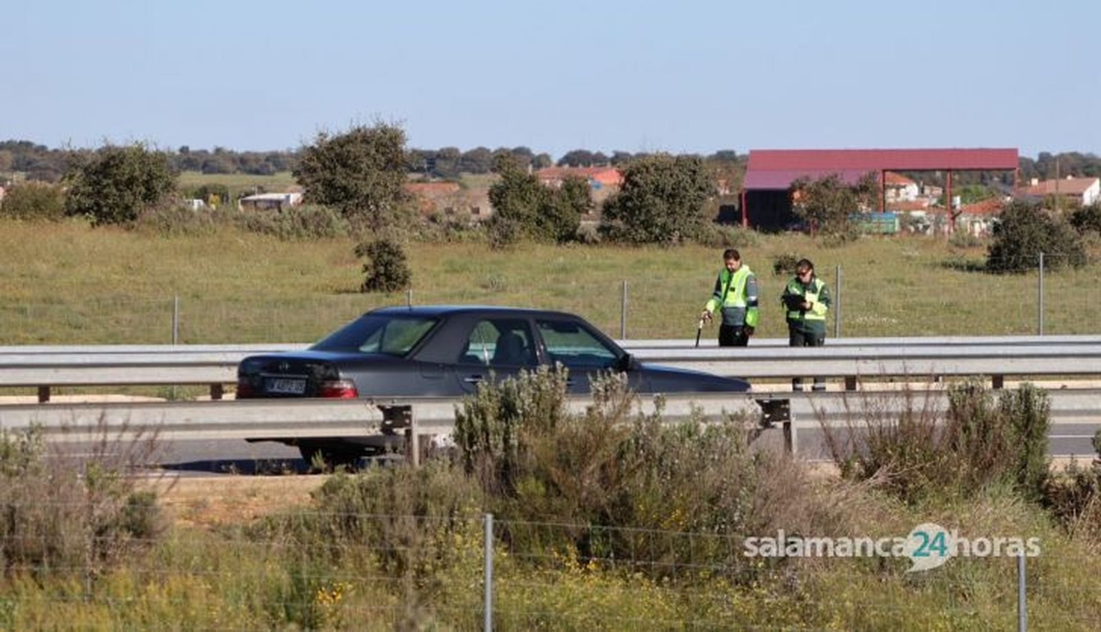 Accidente mortal en El Cubo de Tierra del Vino- Fotos Andrea M.