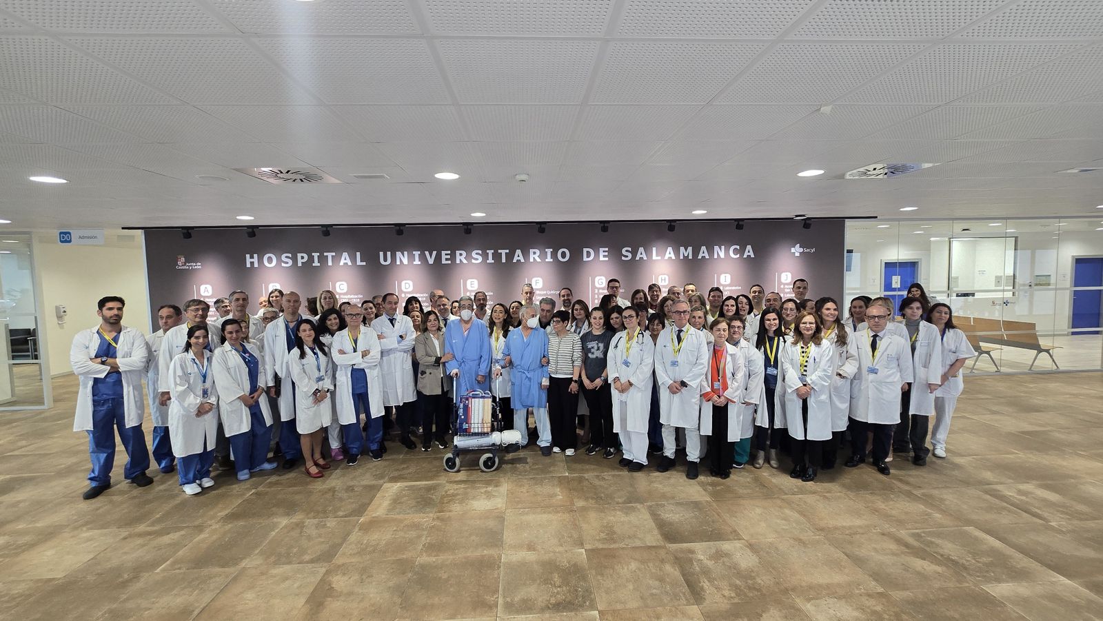 Presentación en rueda de prensa los primeros resultados del programa de trasplante pulmonar en Castilla y León