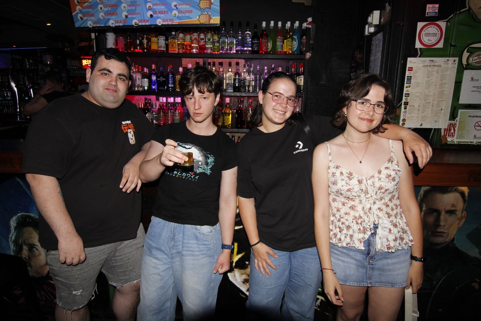 Salamanca de noche, viernes 22 de mayo
