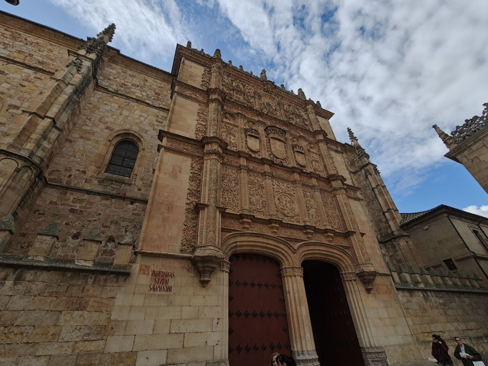 Fachada de la Universidad de Salamanca. Archivo. S24H.