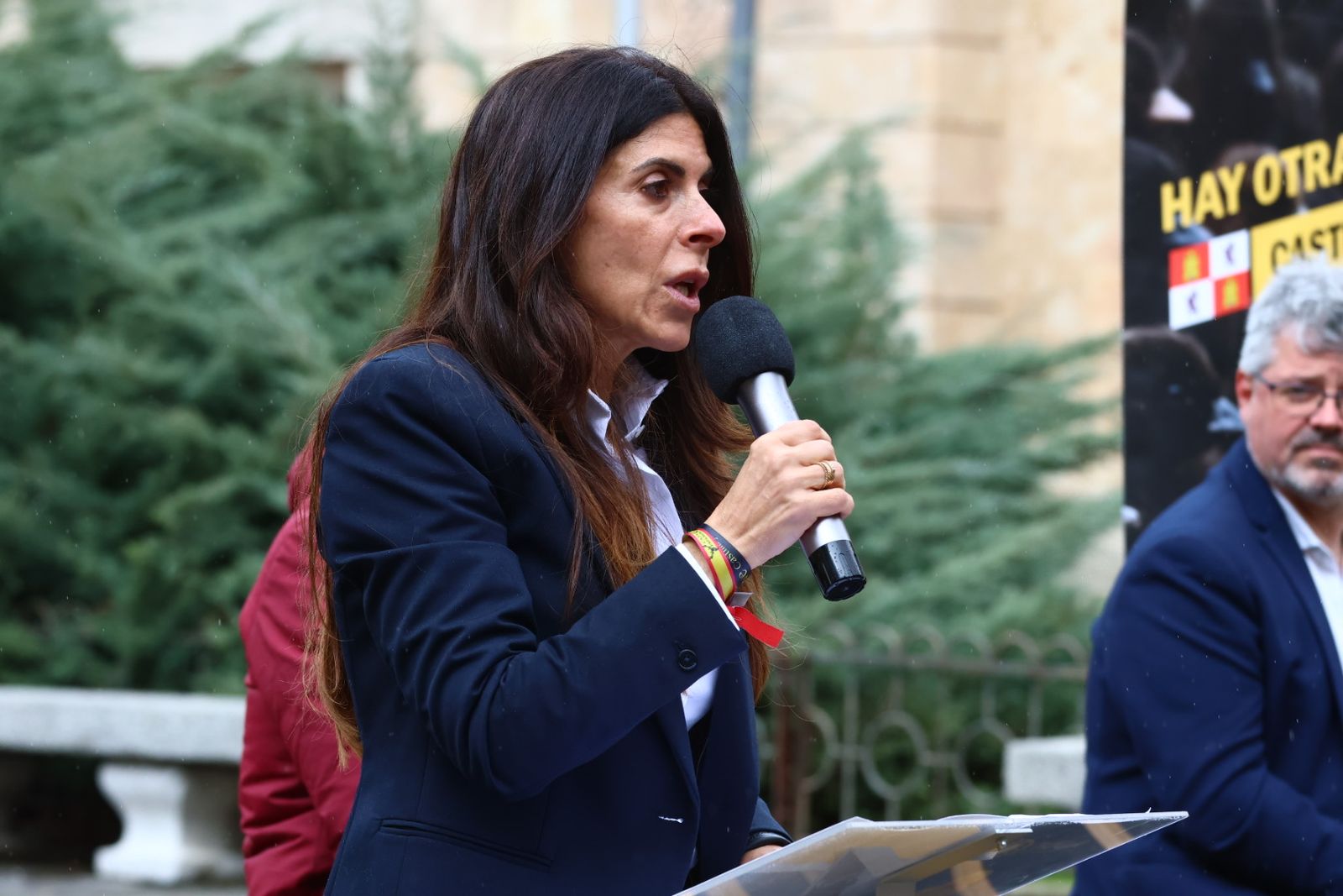Acto de campaña de Nueve Castilla y León en la Plaza de Los Bandos