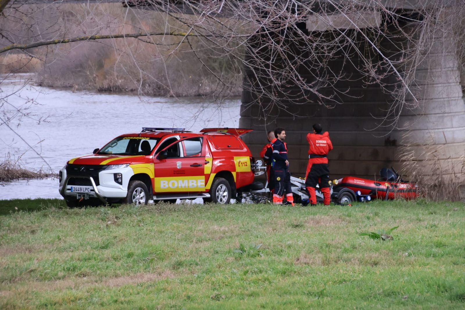 Equipo de Salvamento de los Bomberos de Salamanca | Foto: Andrea M.