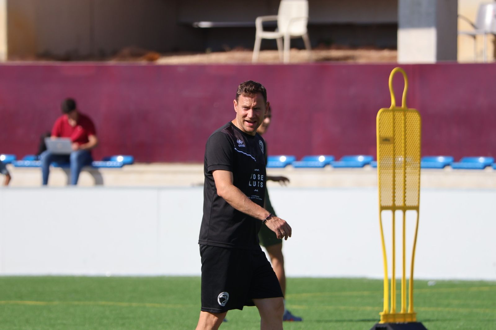Primer entrenamiento de Mario Simón como entrenador de Unionistas