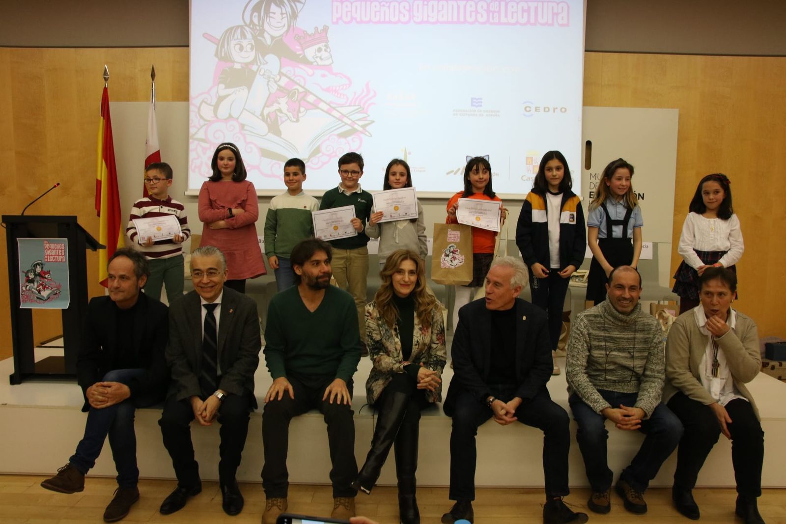 Zamora destaca en la final autonómica del concurso ‘Los Pequeños Gigantes de la Lectura’