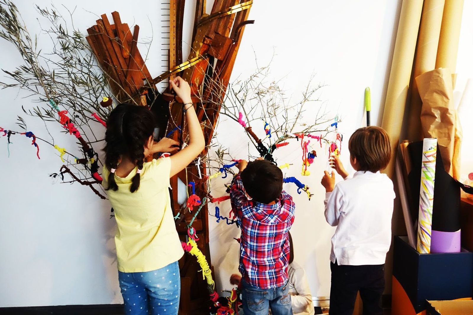 DA2 actividad taller infantil construccion carnaval brasileno