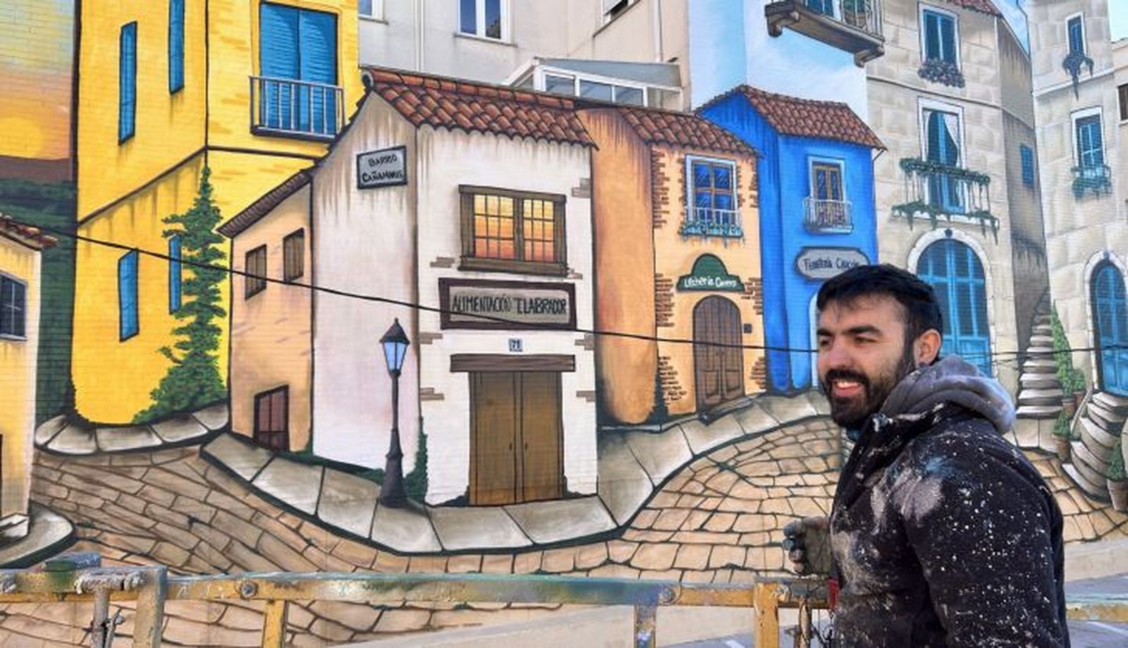 Nuevo mural en honor al comercio tradicional de Santa Marta 