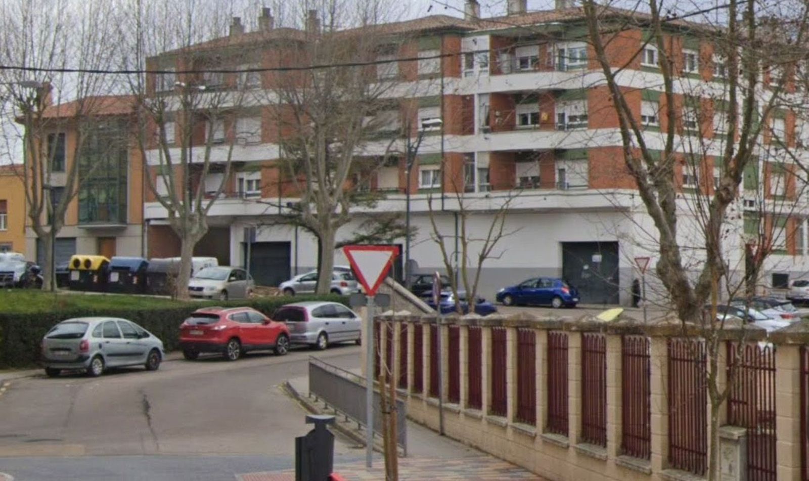 El entorno del colegio Riomanzanas, donde han ocurrido los hechos