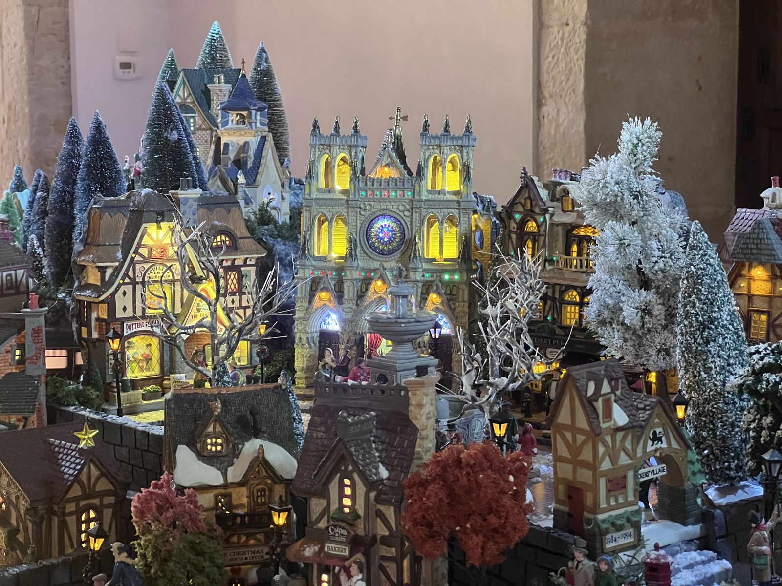 Ciudad de Navidad en la Torre de los Anaya