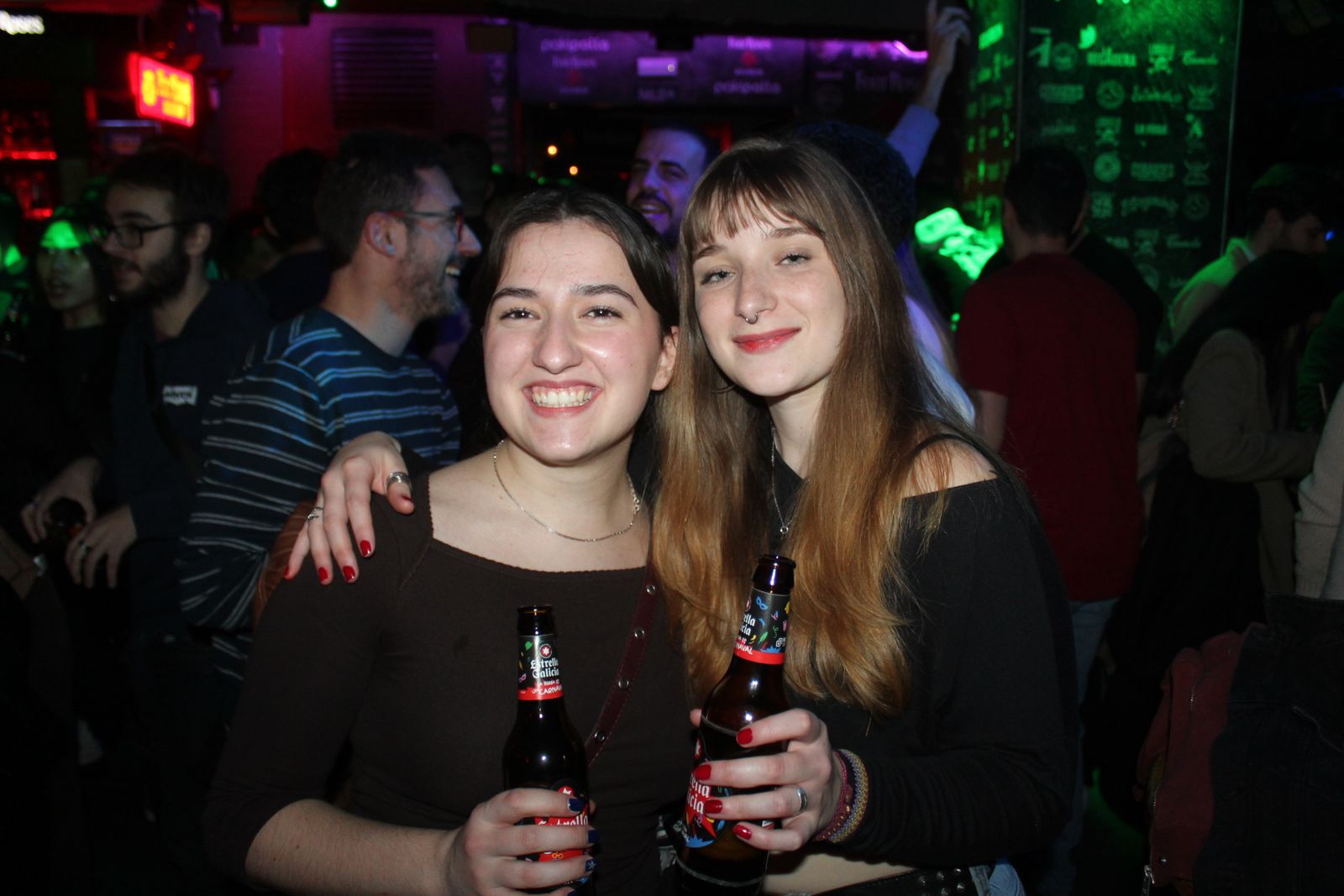 Salamanca de noche, sábado 31 de enero