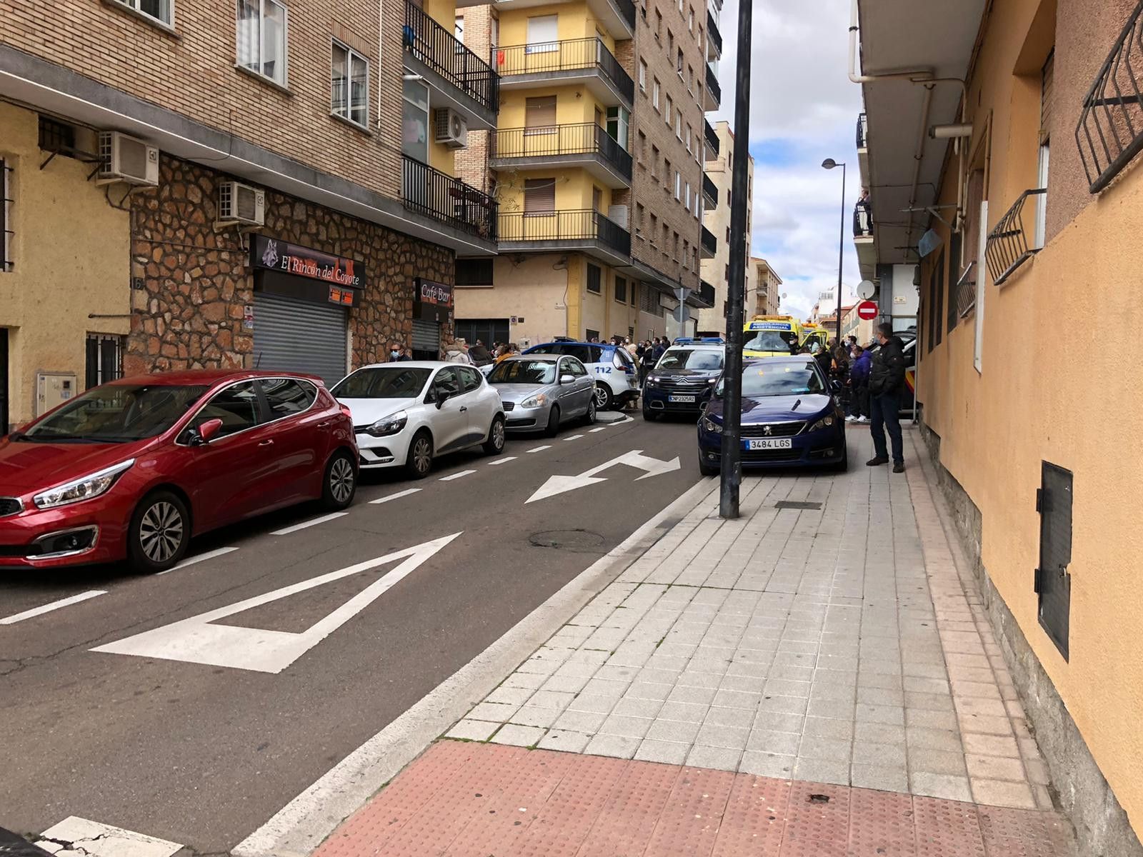 Incendio en la calle Plasencia