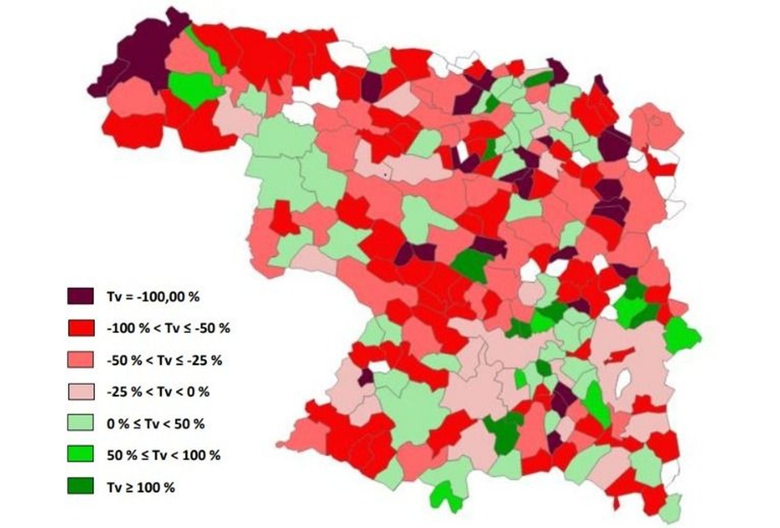 Mapa de la actividad comercial por municipios de Zámora Fuente Cámara de Comercio