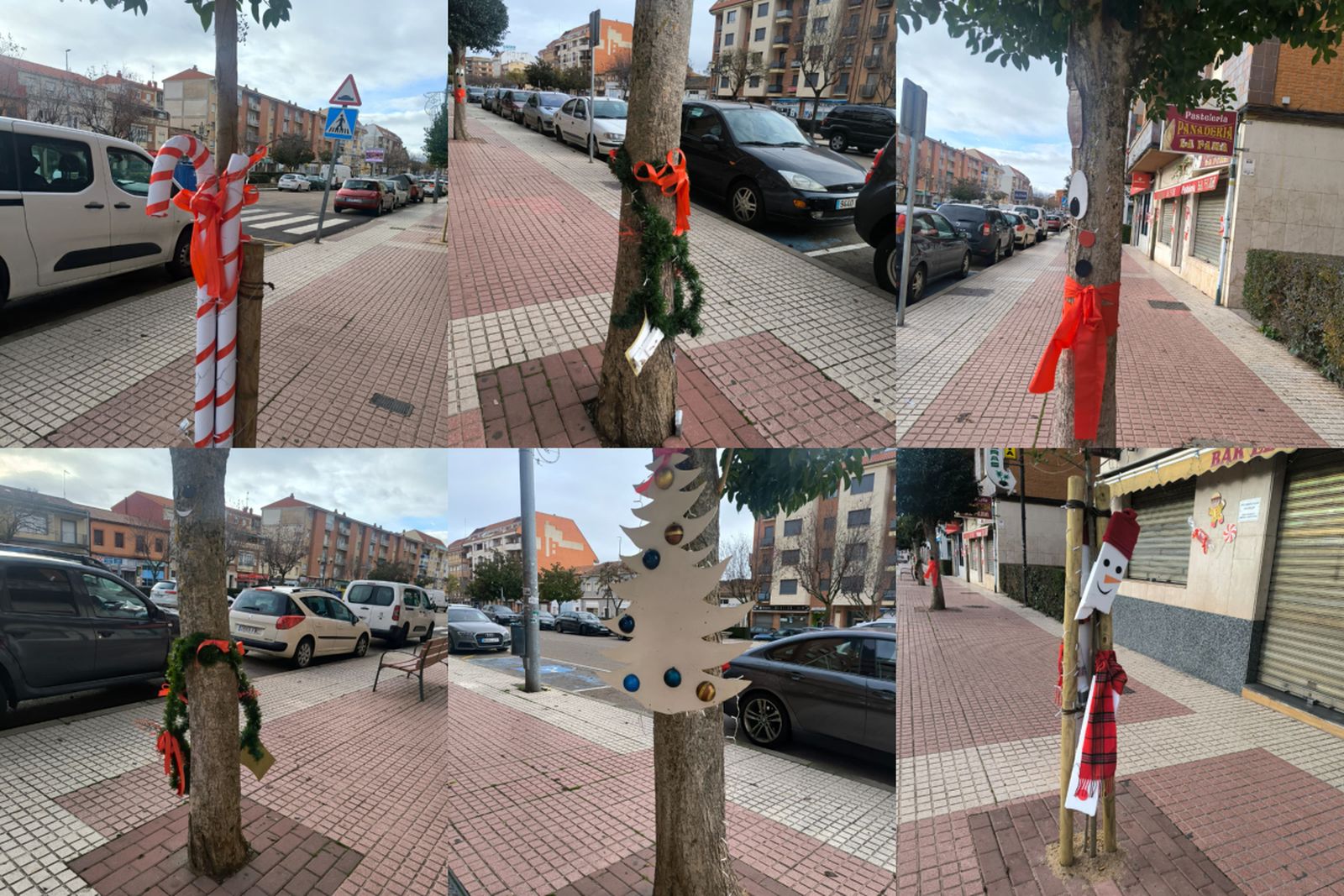 Imagen de los destrozos