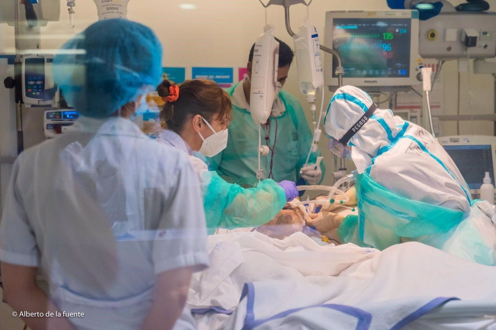 Paciente covid 19. Foto EP