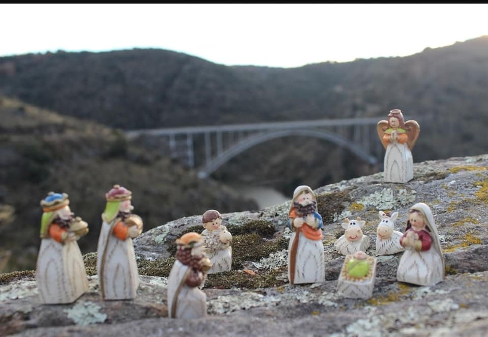 Belén en los Arribes. Foto Jóvenes Pino del Oro