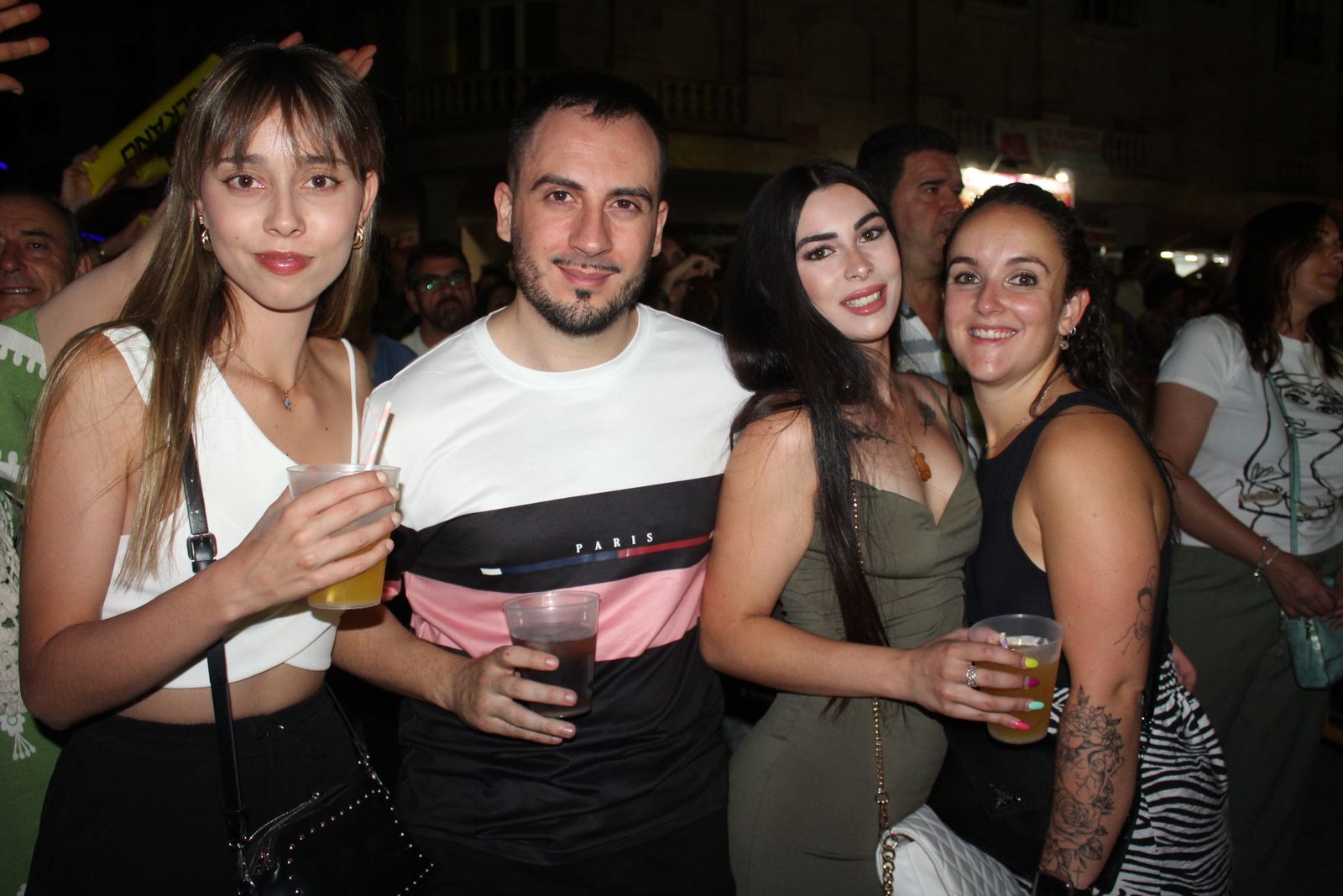 Salamanca de noche, sábado 16 de agosto