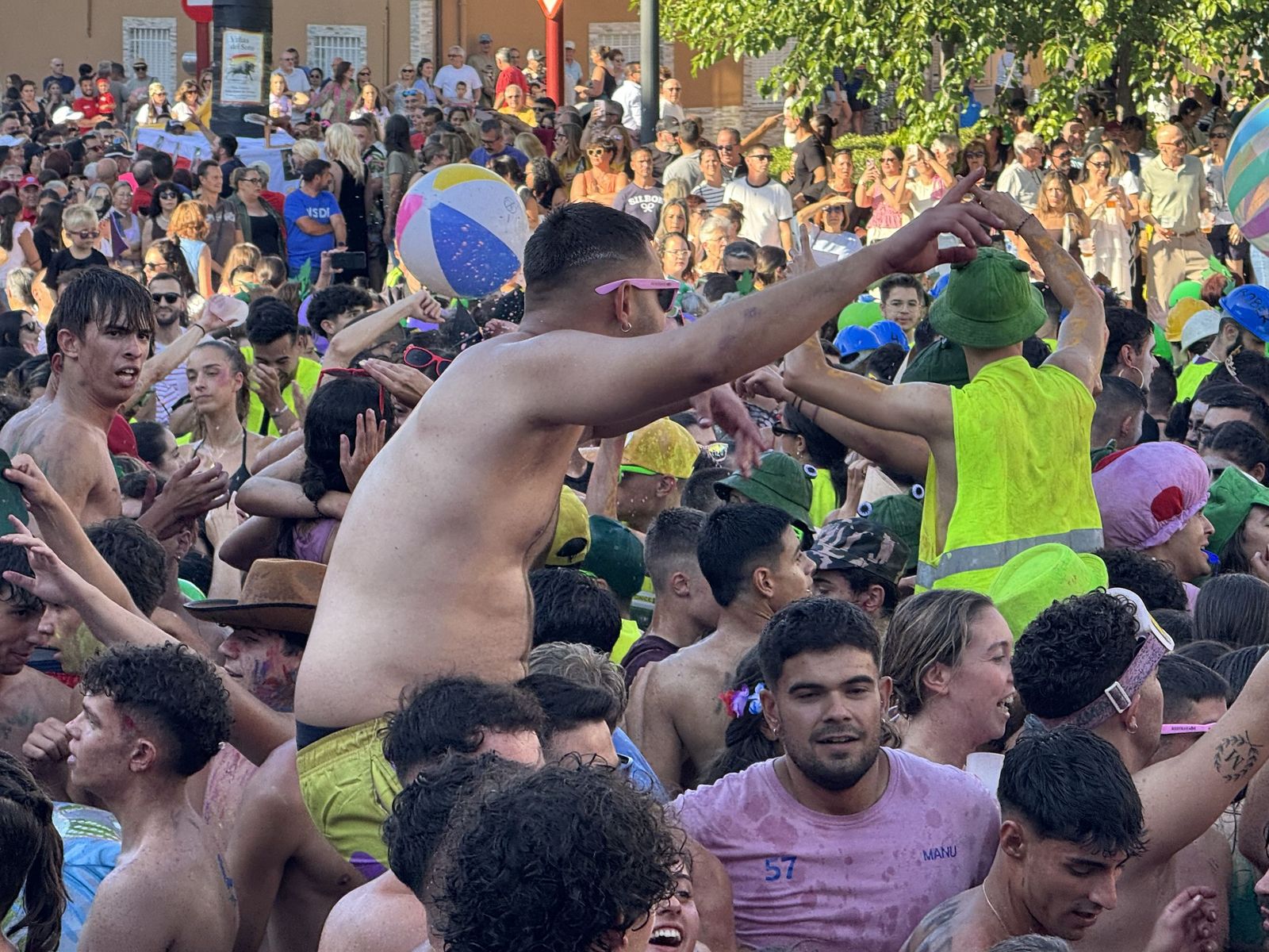 Chupinazo fiestas de Santa Marta del Tormes