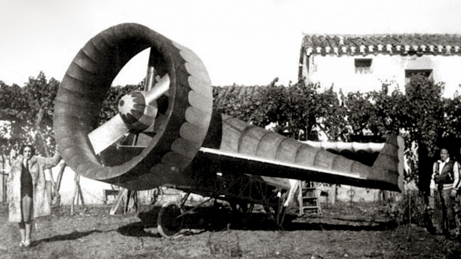 El prototipo de Aerogenio que ideó Fernando Gallego.