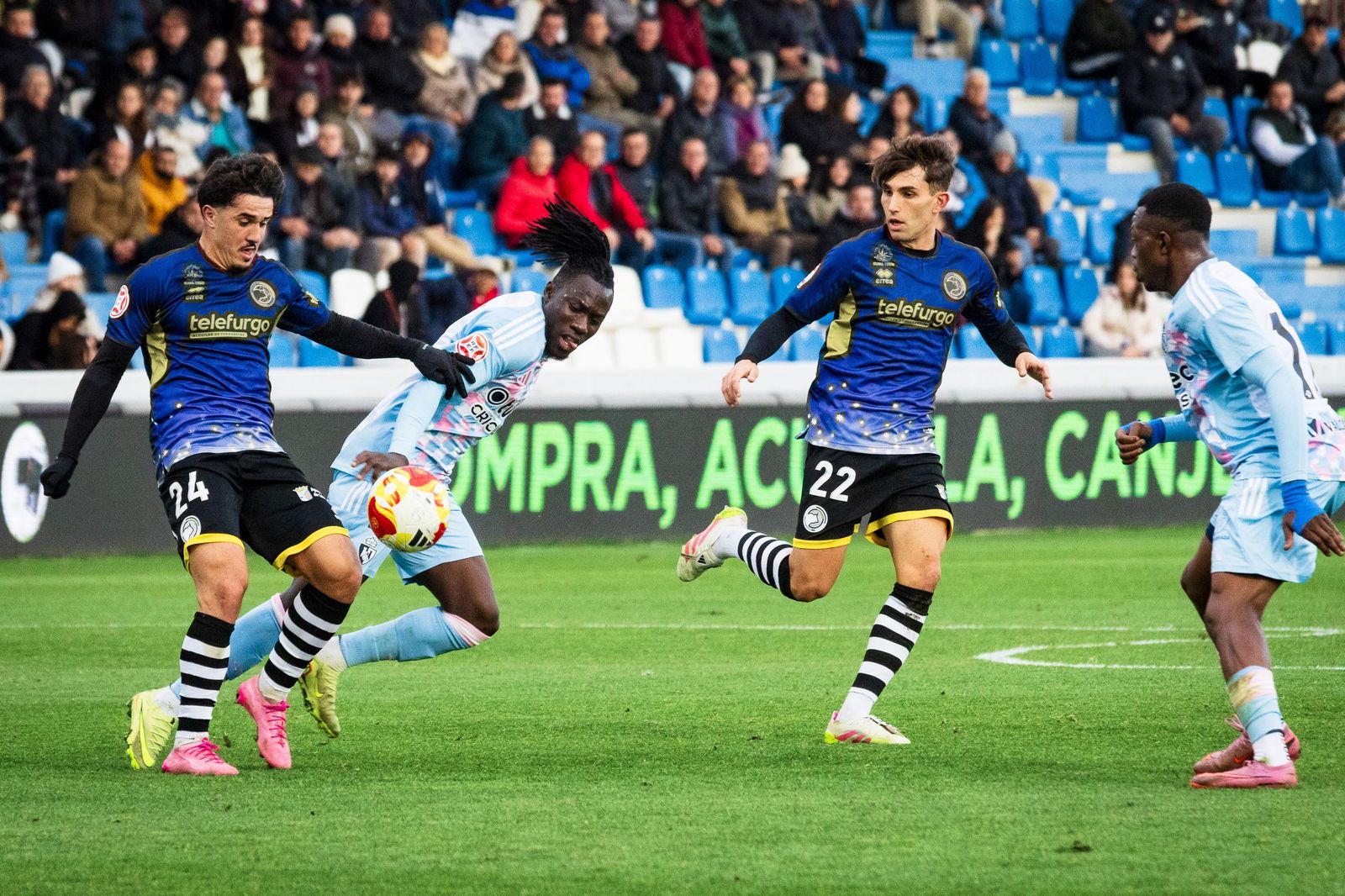 Unionistas – Ponferradina. Estadio Reina Sofía