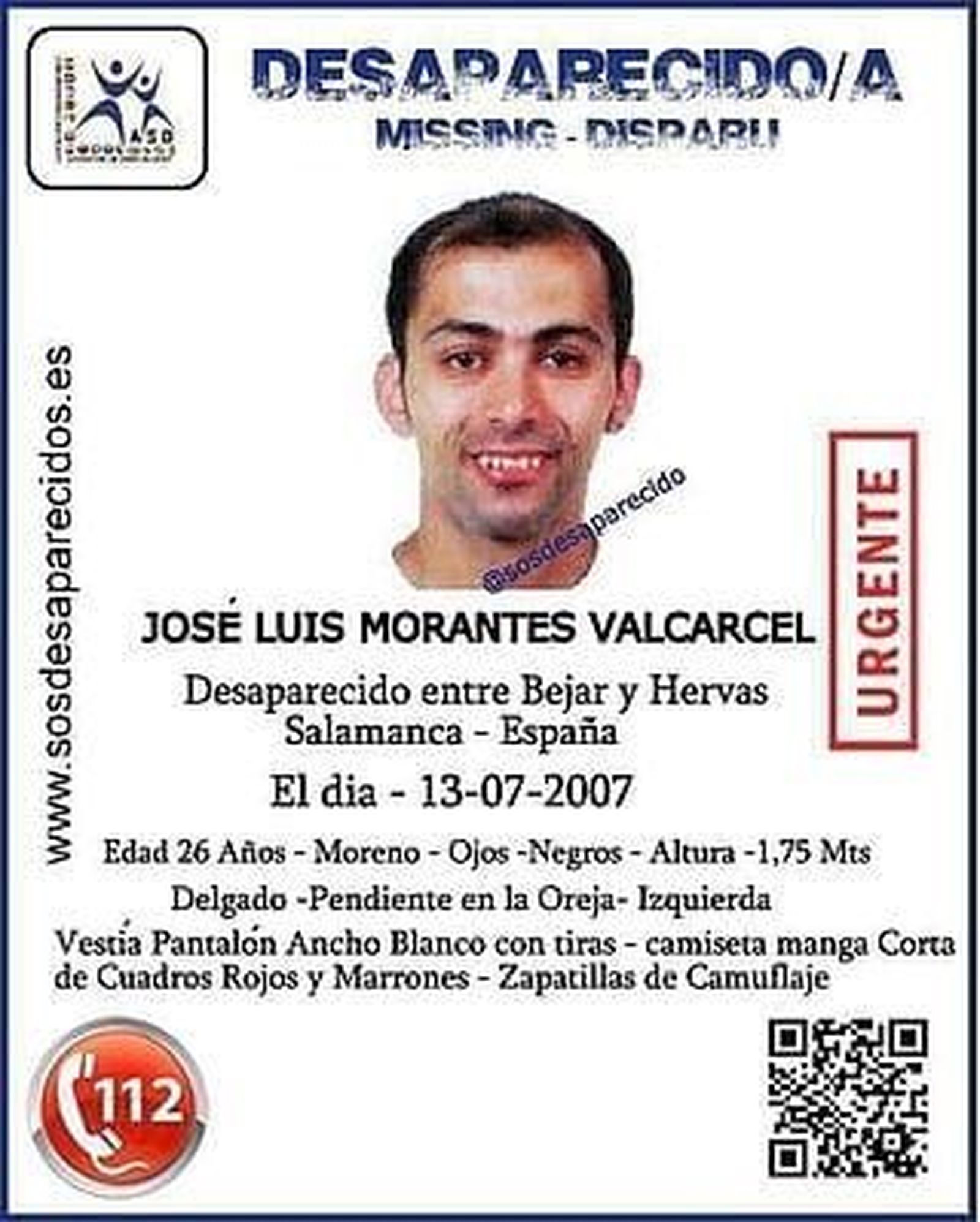 Morante Bu00e9jar Desaparecido