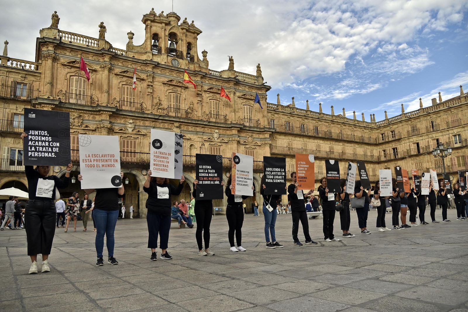 'Caminando por la libertad' en Salamanca