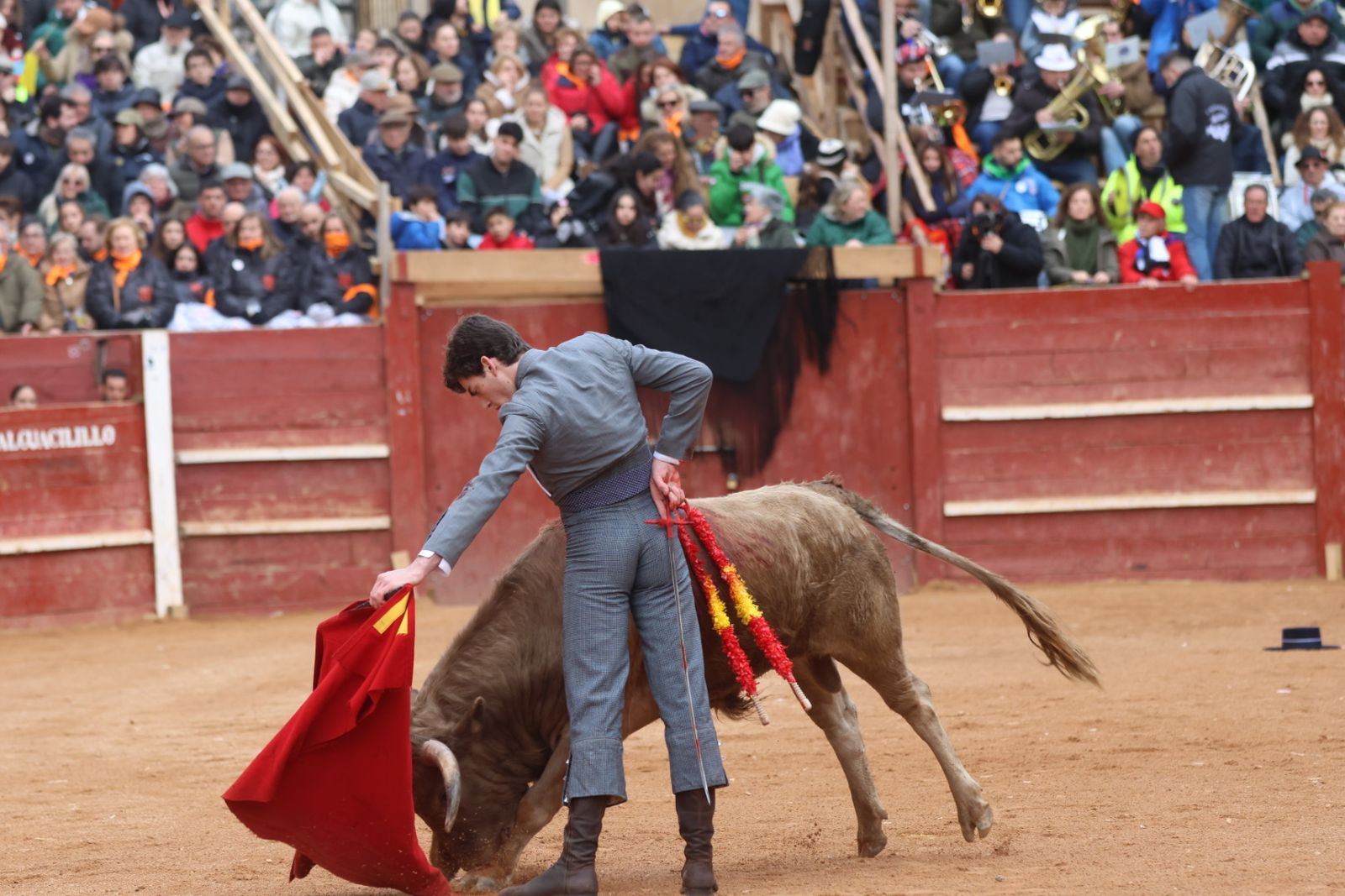 Novillada sin picadores del bolsín taurino y rejones en Ciudad Rodrigo