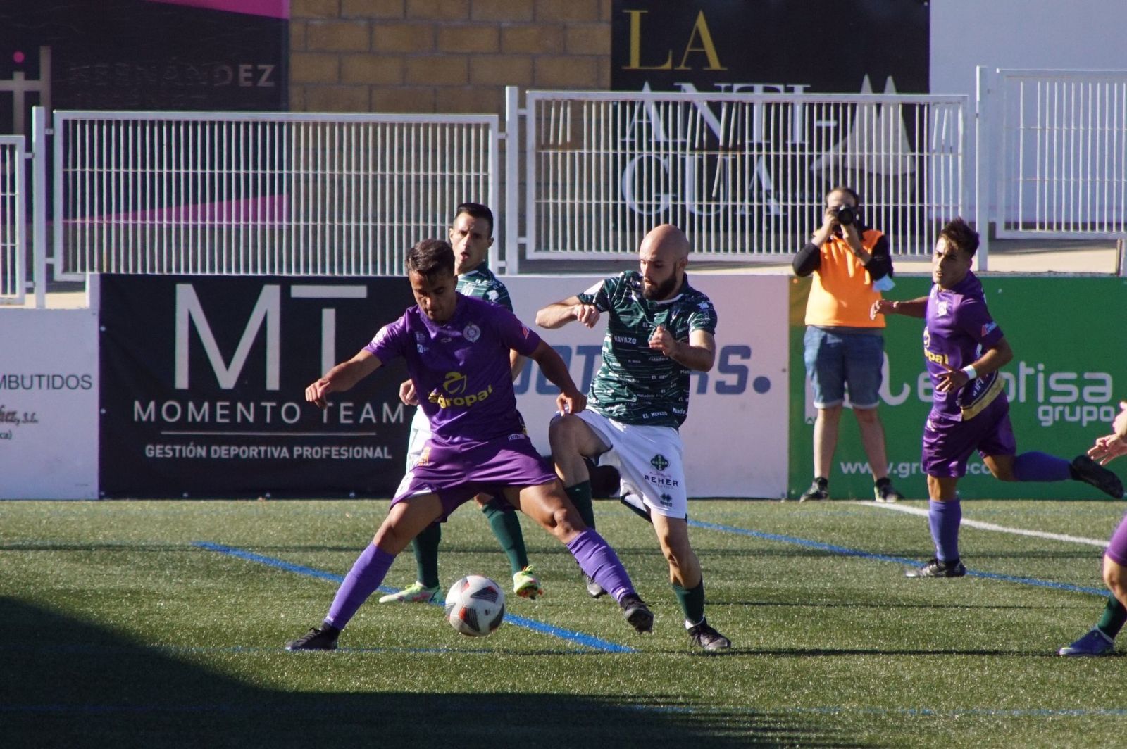 Aizpiri, ante el Palencia Cristo Atlético | FOTO SALAMANCA24HORAS.COM