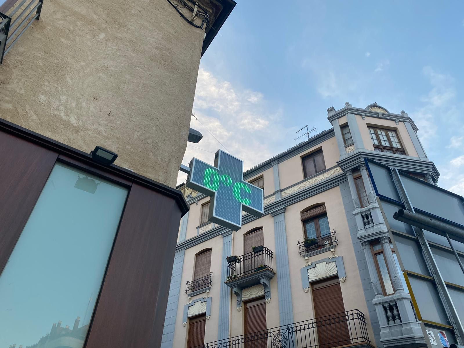 Termometro tiempo frio