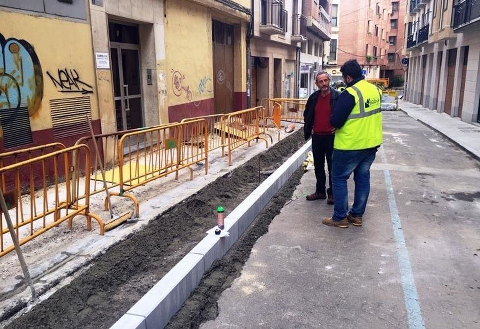 El lunes se corta al tráfico la calle San Pablo por obras de asfaltado en Flores de San Pablo