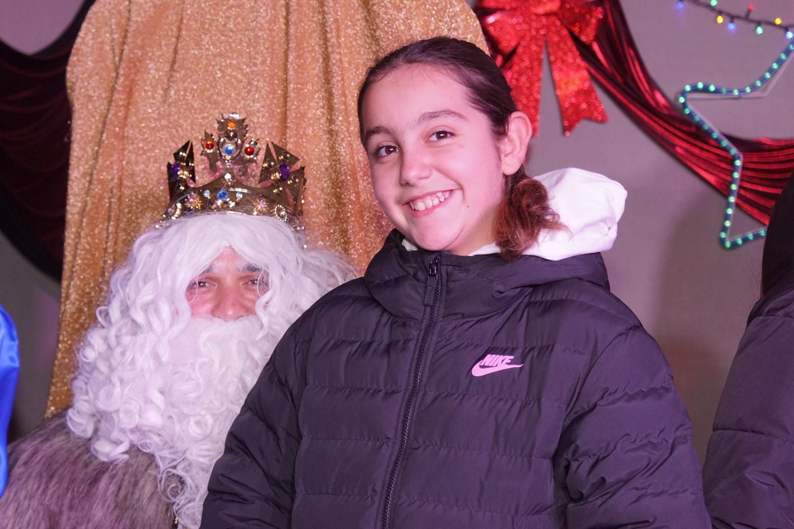 Los Reyes Magos reciben las cartas de los niños de El Encinar
