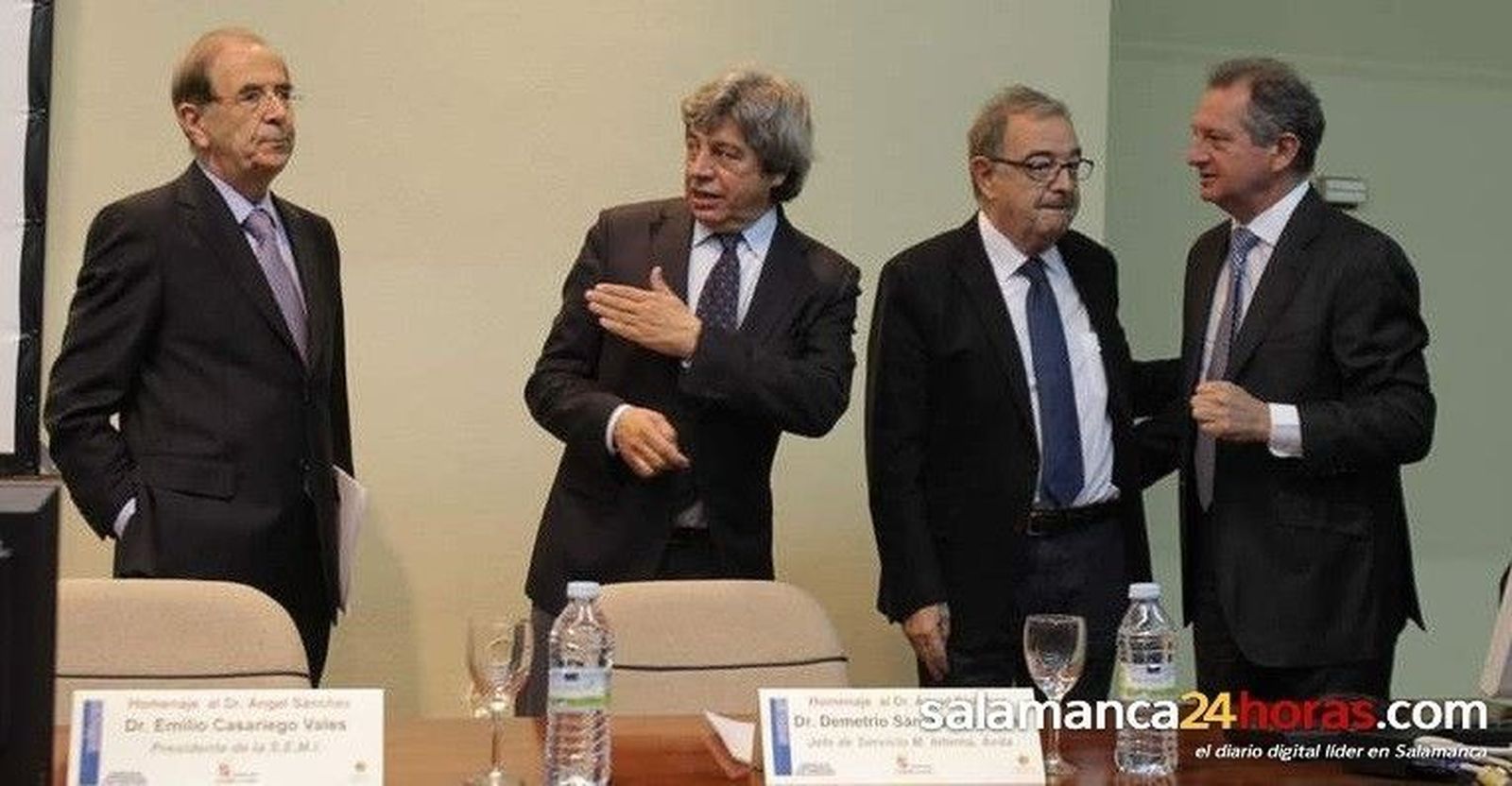 Homenaje al profesor Ángel Sánchez por su jubilación...