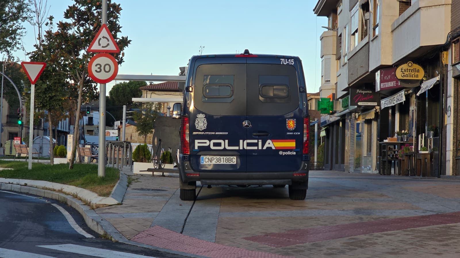 Operación Policía Nacional contra el tráfico de drogas