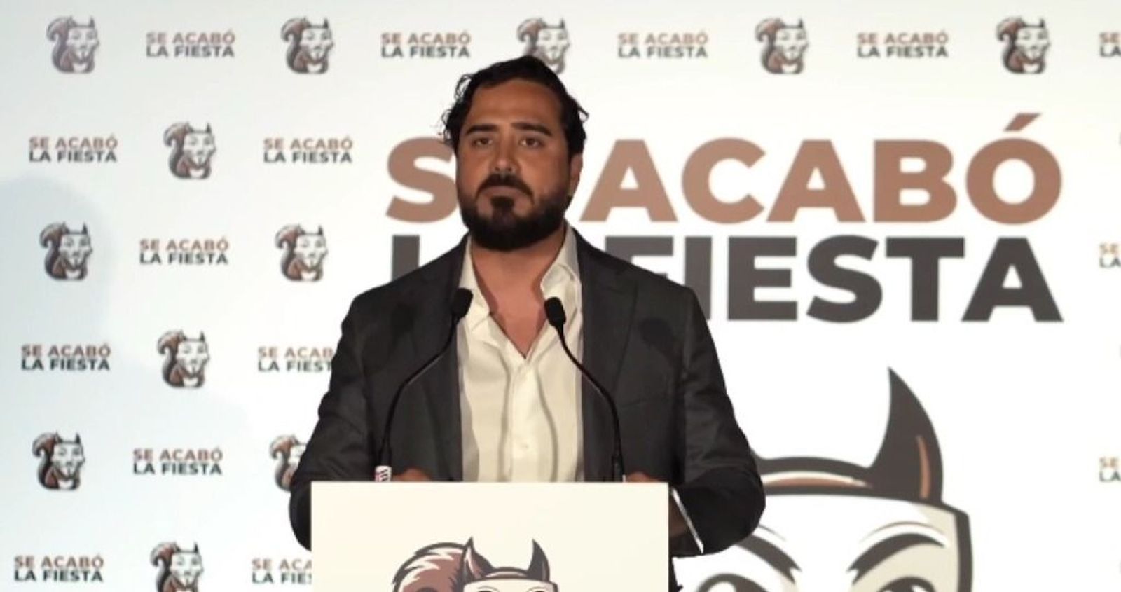 Alvise Pérez, líder de 'Se acabó la fiesta'