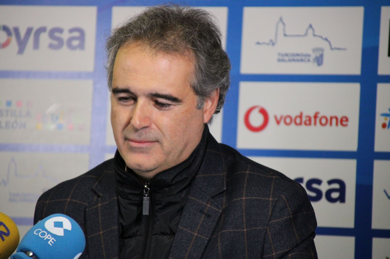 Carlos Méndez en rueda de prensa. Foto de archivo