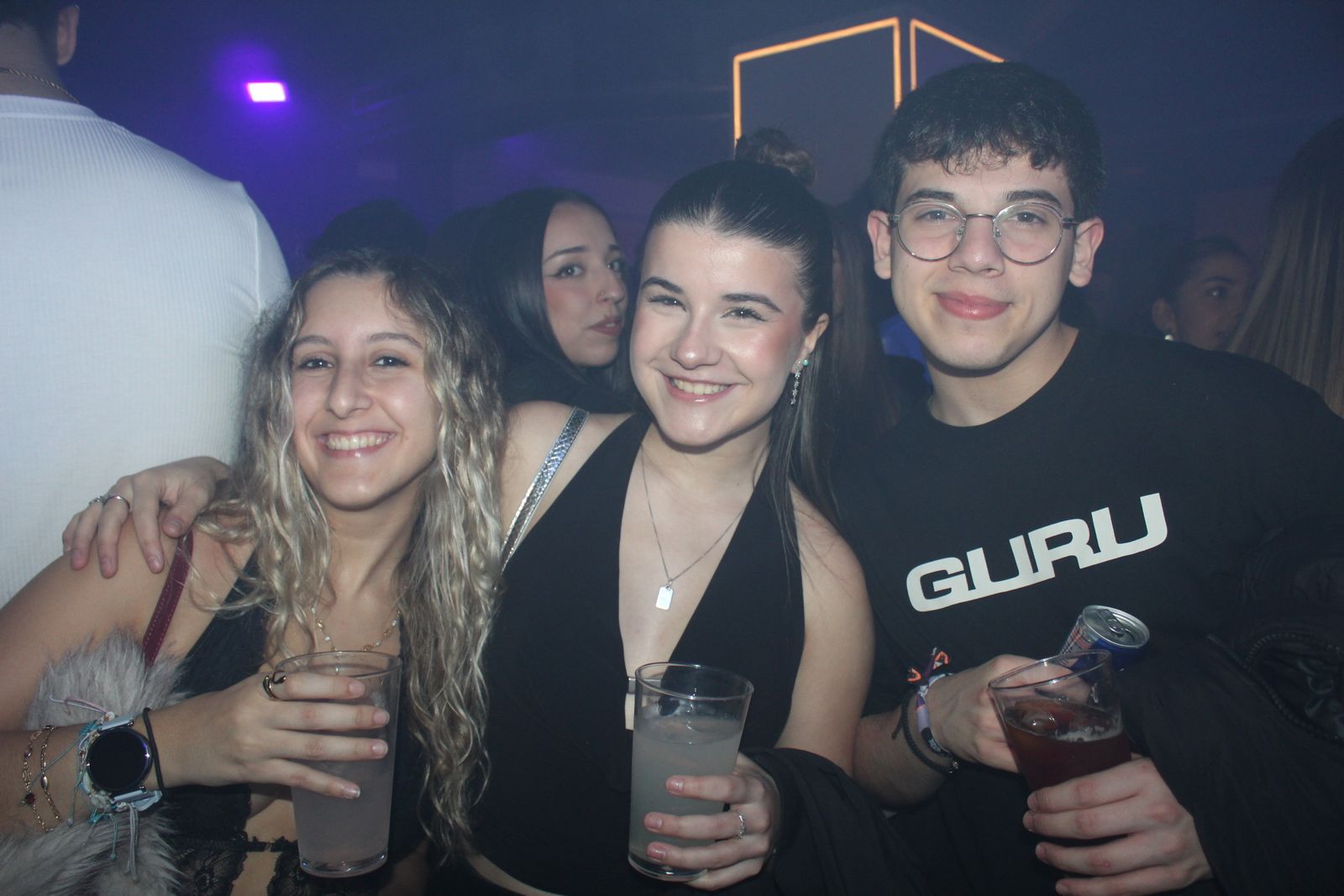 Salamanca de noche, sabado 24 de enero