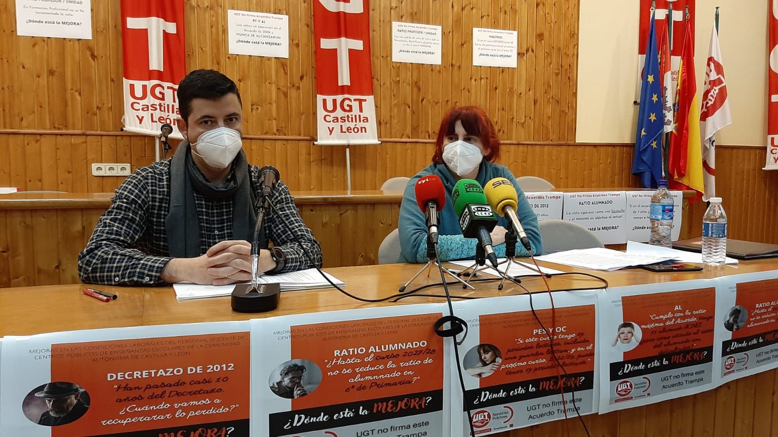 Juan Antonio Vargas y Raquel Prieto