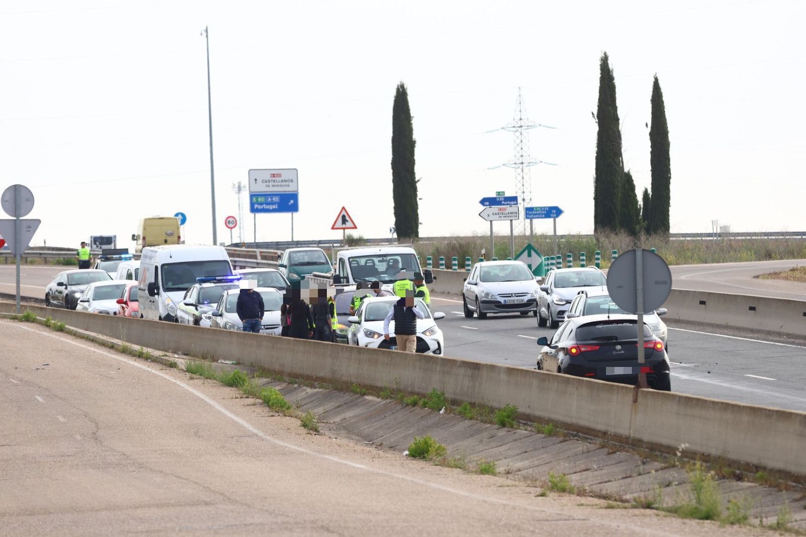 Accidente en Villares de la Reina