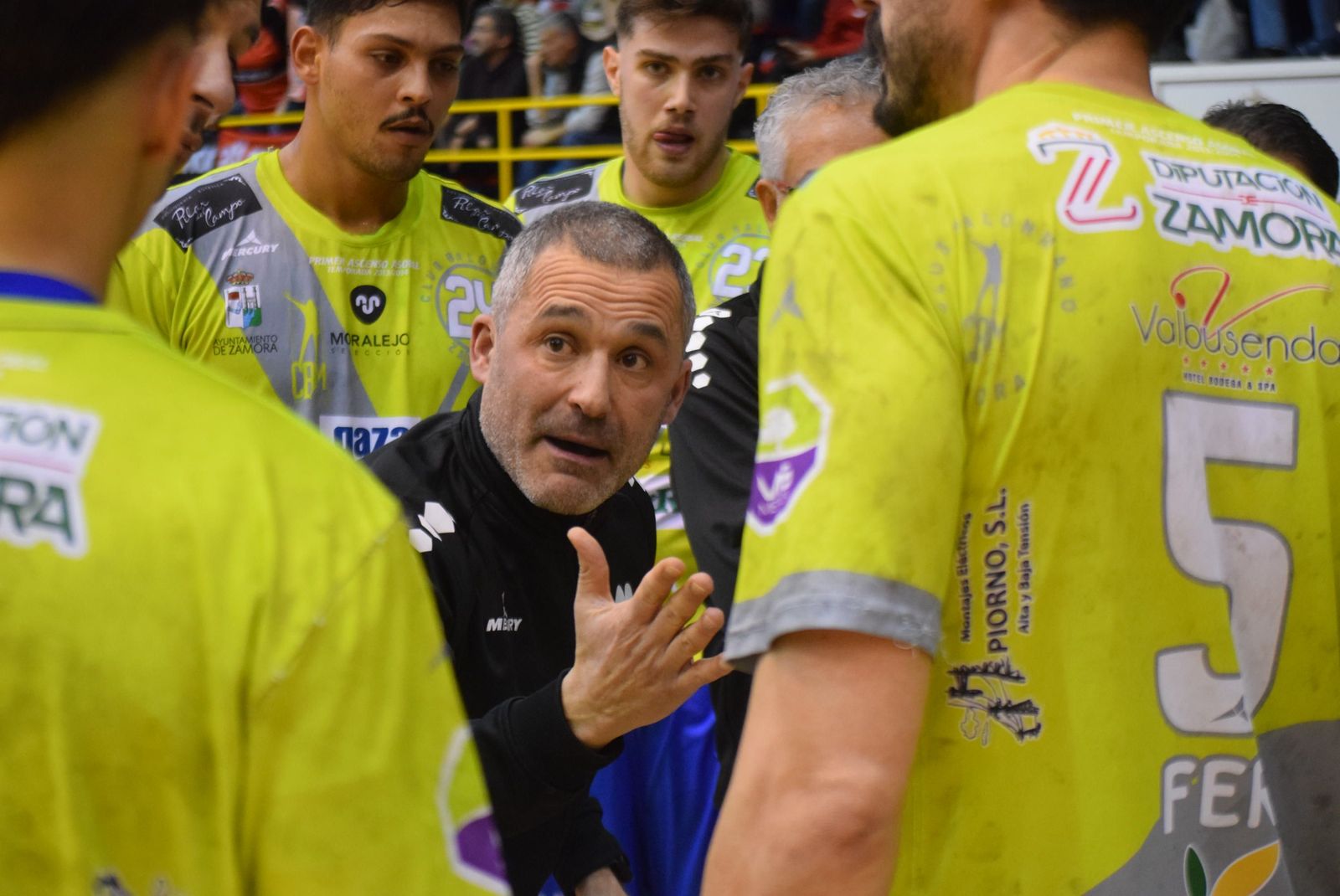 Diego Soto, entrenador del Balonmano Zamora. Archivo. Diego Soto, entrenador del Balonmano Zamora. Archivo.