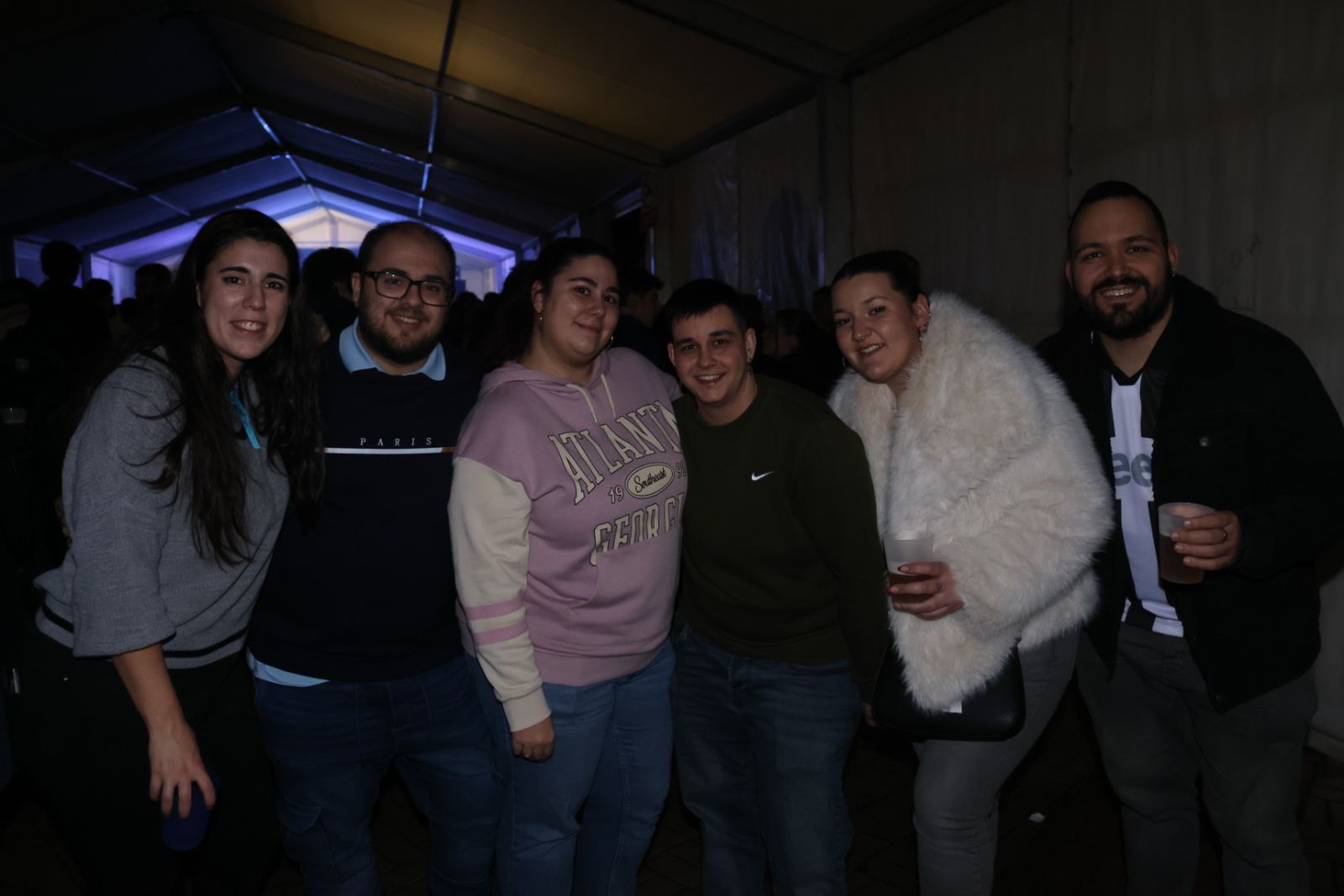 Salamanca de noche, viernes 7 de febrero