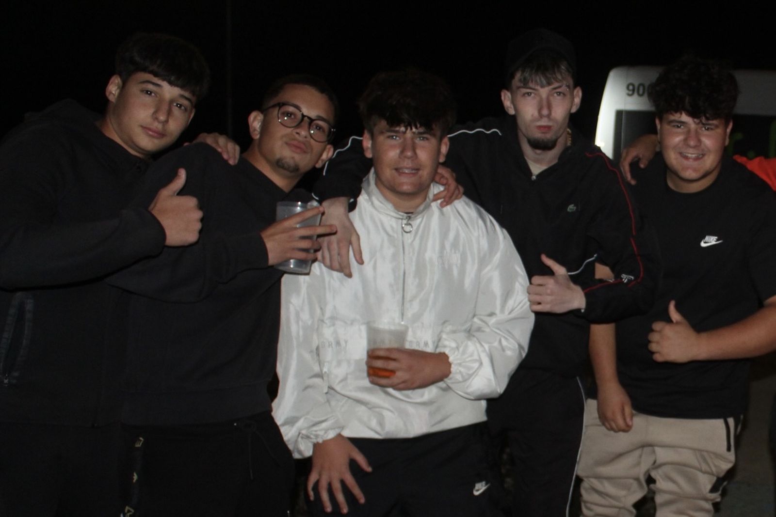 Salamanca de noche, sábado 30 de agosto