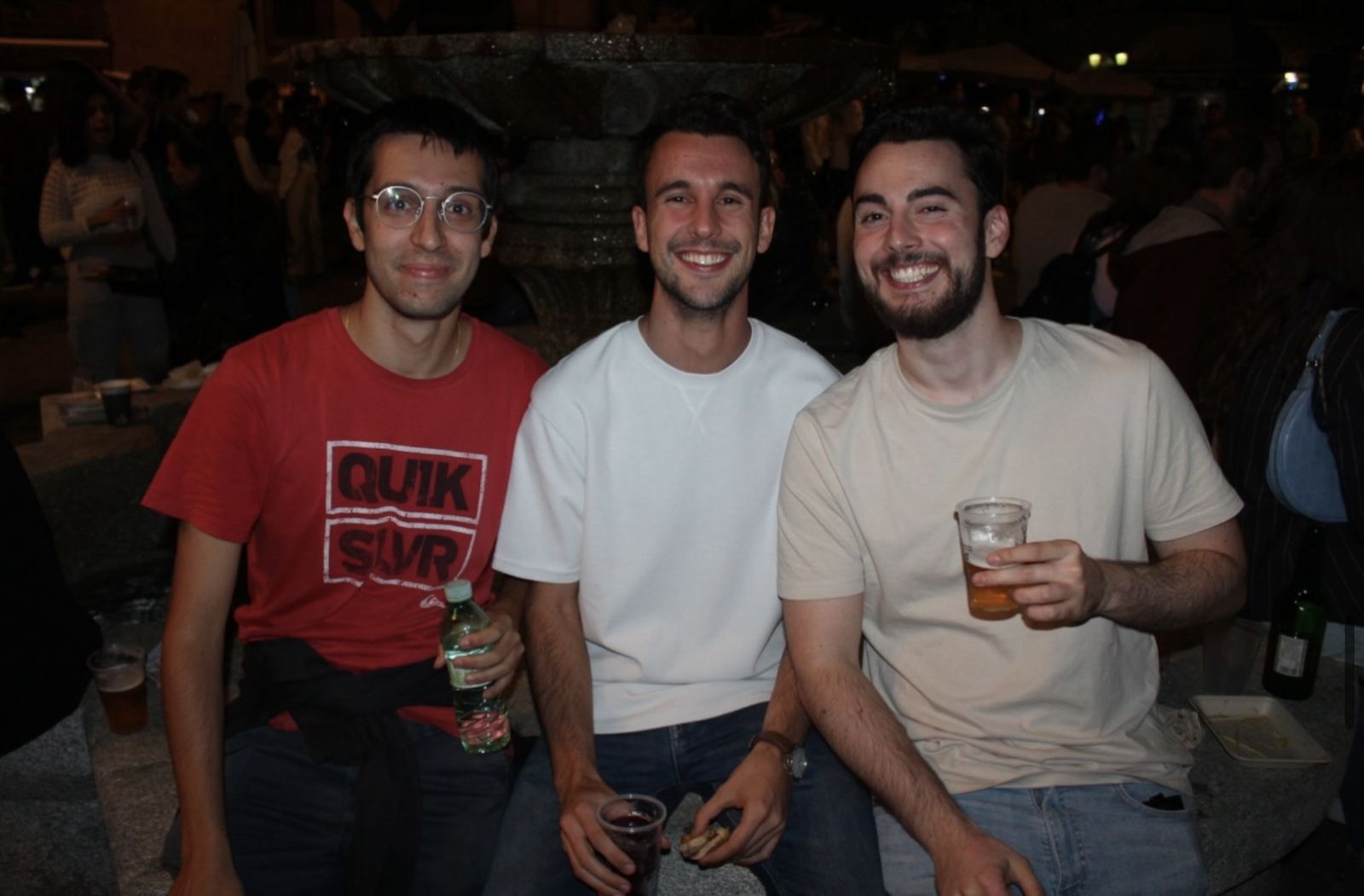 Ambiente en la Feria de Día en la tarde de este