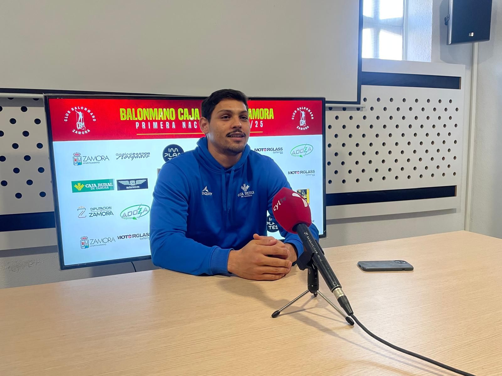 Felipe Ferreira, jugador del Balonmano Zamora