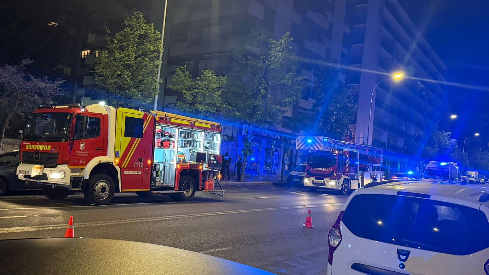 Incendio Paseo de la Estación