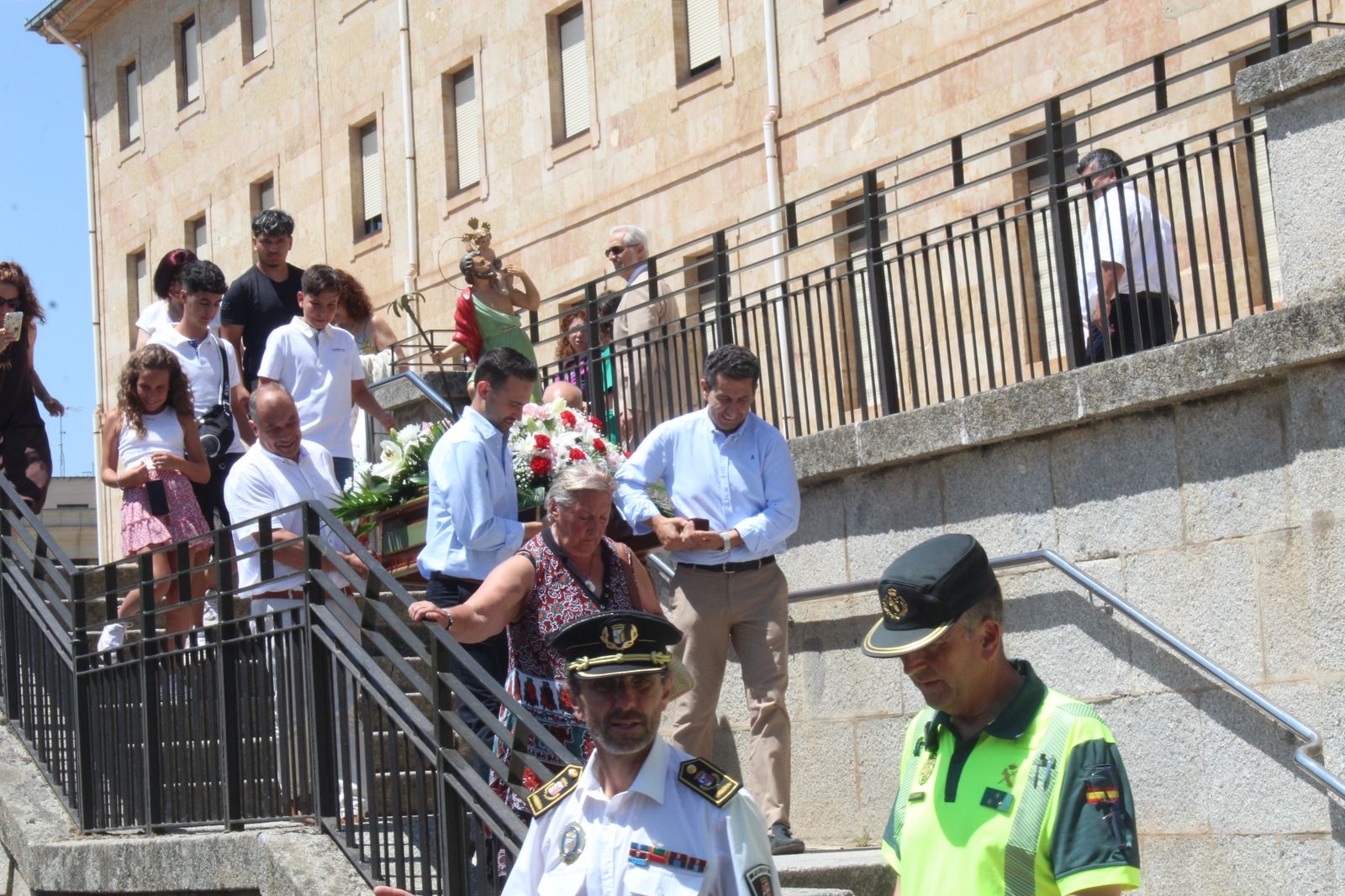 Bendición de vehículos por San Cristóbal 2025 en Salamanca