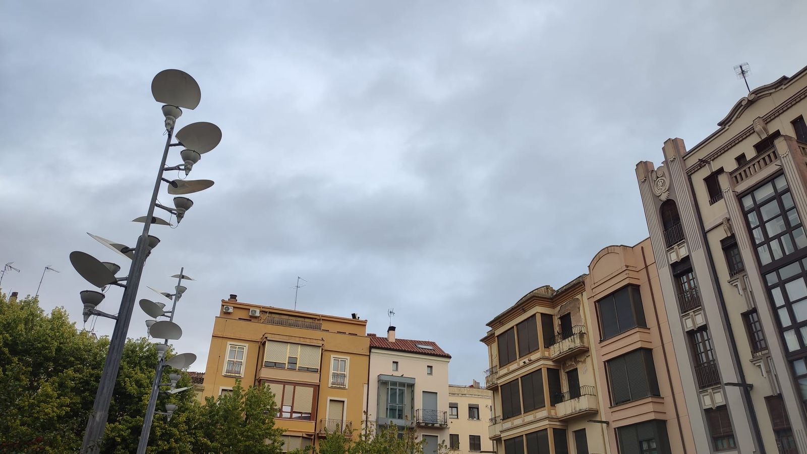 Nubes en Zamora