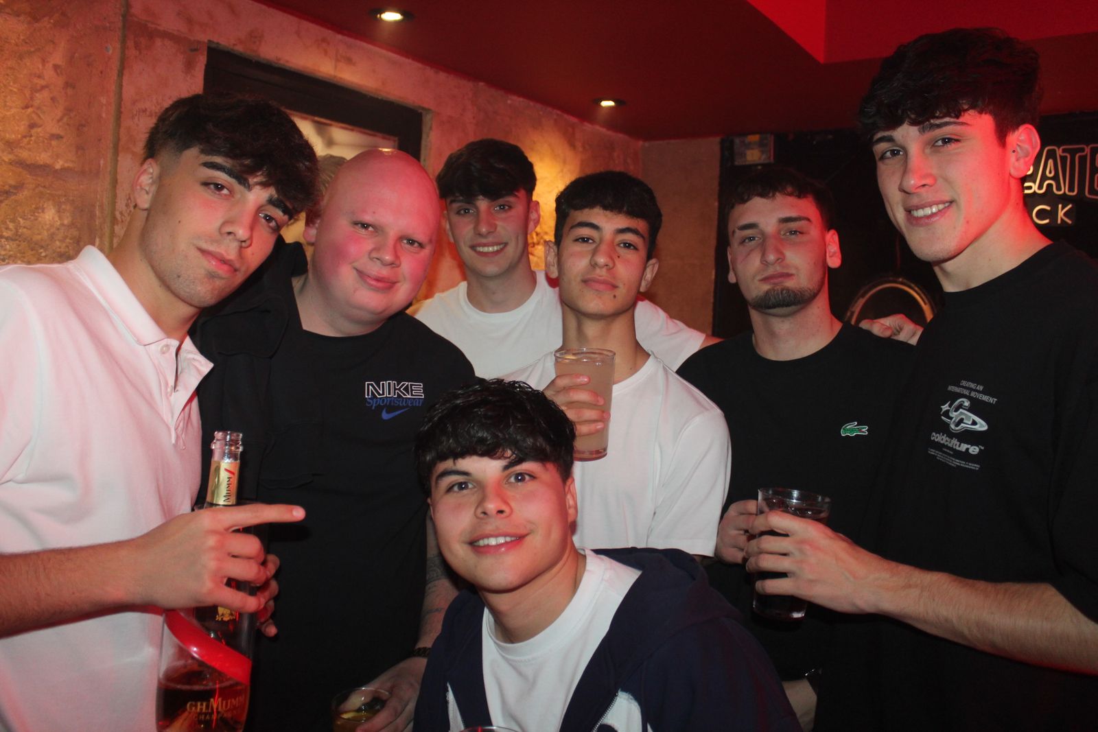 Salamanca de noche, sabado 24 de enero